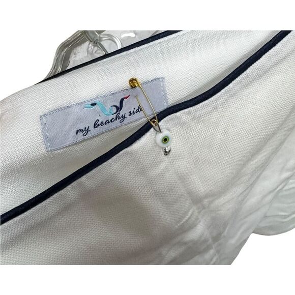 MYBEACHYSIDE Emily In Paris L'eau Cotton-blend Shorts - Size S - NWT - Picture 4 of 5